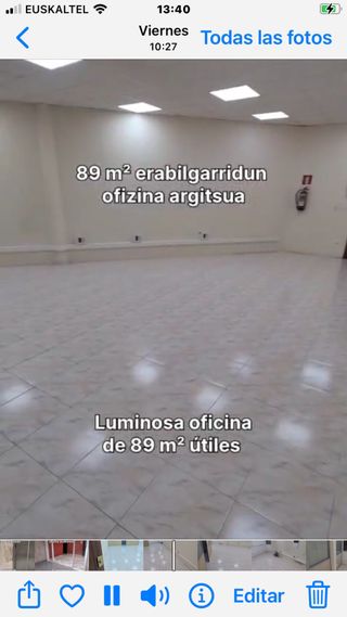 Alquiler oficina en Oiartzun