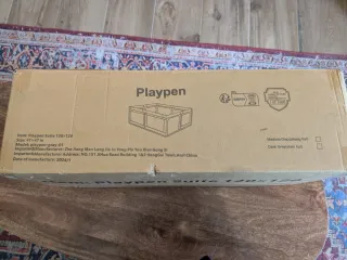 Parque Infantil Fodoss 120x120 cm Beige