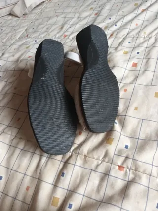 Sandalias Ria Menorca Talla 38 Blancas