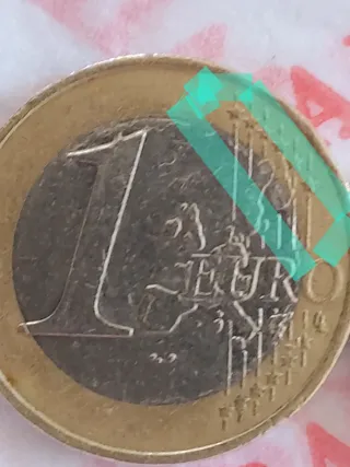 4 Monedas 1€ Austria Mozart 2002 y 2008