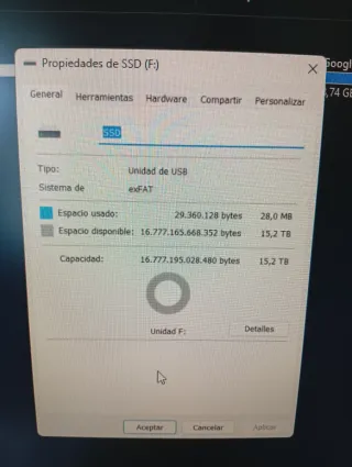 SSD Externo Lenovo 16TB USB 3.0