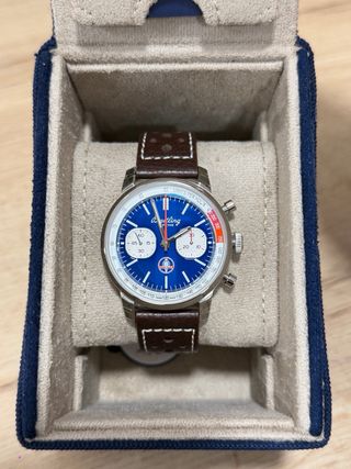 Breitling Top Time Shelby Cobra Azul