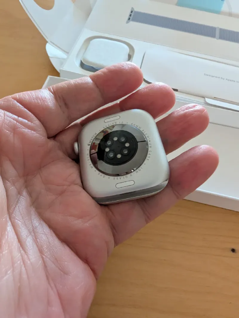 Apple Watch Series 10 46mm Plata. Factura K-tuin. afbeelding 8