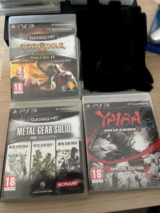 Consola Sony Playstation 3 Negra + 11 Juegos
