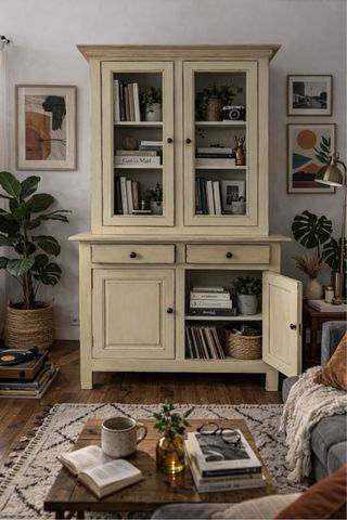 Alacena Bernard Siguier madera y cristal