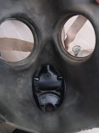 Máscara de gas Francesa WW2