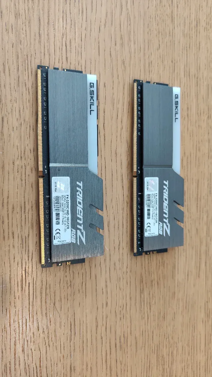 2x8GB G.Skill Trident Z RGB DDR4 3200MHz RAM afbeelding 2