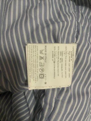 Cazadora Dsquared2 con cuello de pelo