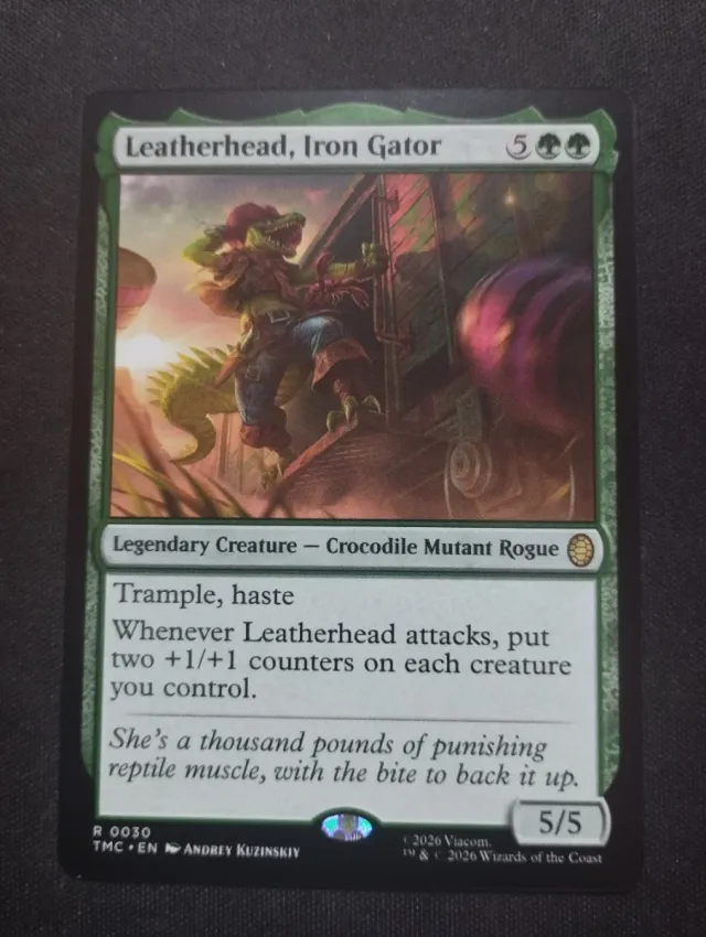 MTG LEATHERHEAD IRON GATOR INGLÉS NM