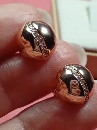 Orecchini oro con zirconi