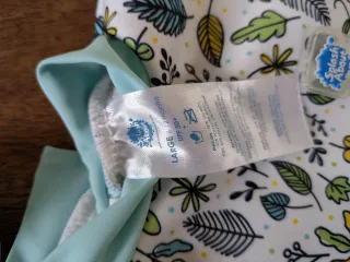 Bañador bebé manga larga y gorro 6-12m