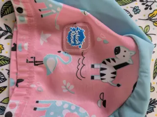 Bañador bebé manga larga y gorro 6-12m