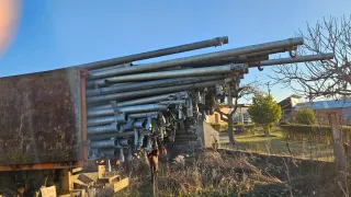 Tubería riego agrícola aluminio (70mm + 125 mm)