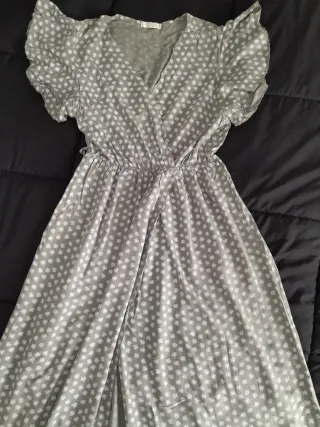 Vestido largo dientes de león