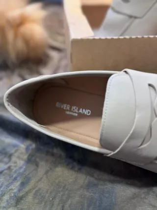 Mocasines River Island Beige Hombre