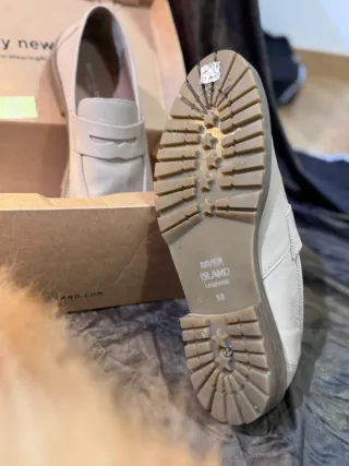 Mocasines River Island Beige Hombre