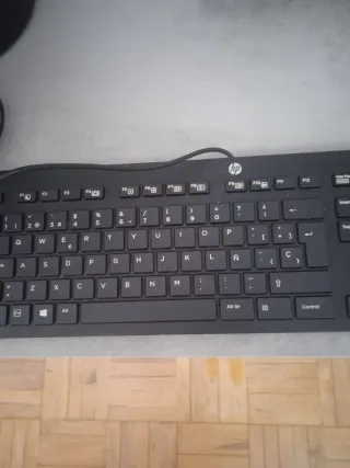 Teclado HP Negro/Gris