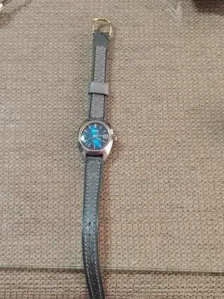 Reloj Seiko Automático Vintage Mujer Azul