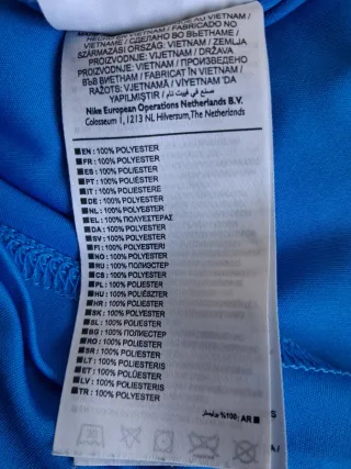 Maglia Nike Dri-Fit Blu