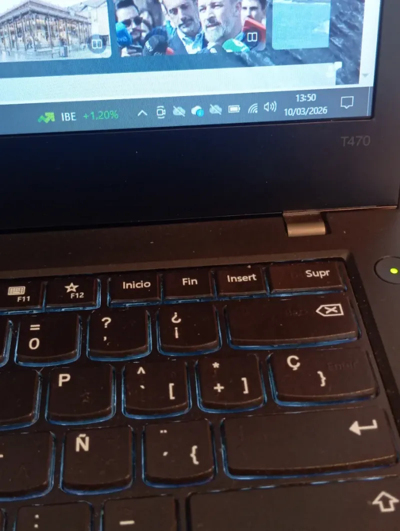 Lenovo ThinkPad T470 Negro afbeelding 6