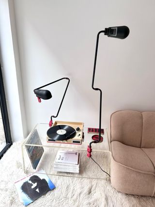 COPPIA DI LAMPADE BELUX SYSTEM, ANNI '80