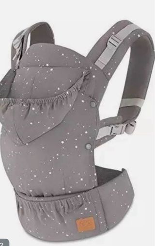 Mochila Portabebés Estrellas Gris Kindercraft