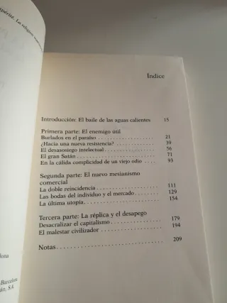 Miseria de la prosperidad