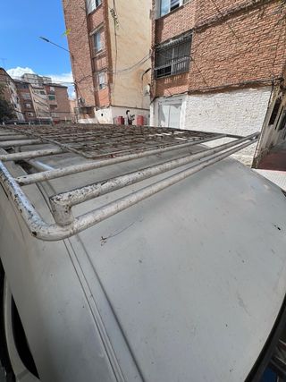 Baca de furgoneta hierro macizo