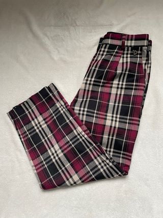 Pantaloni Dixie a quadri taglia XS