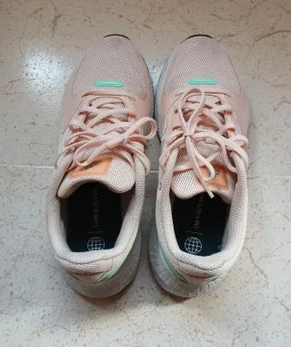 Zapatillas Adidas Mujer Rosa y Verde