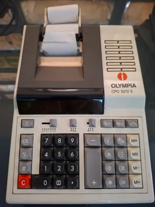 Calculadora Olympia CPD 5212 S Antigua