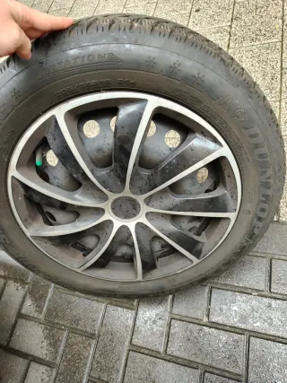 Juego 4 Ruedas Invierno Dunlop 205/55 R16