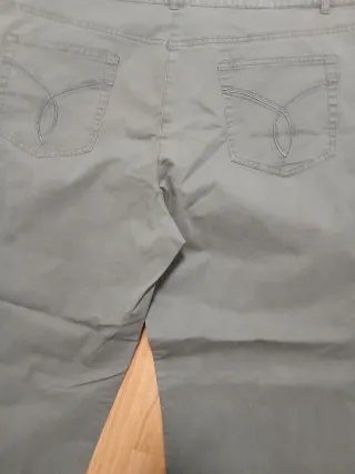 Pantalón de entretiempo verdigris mujer