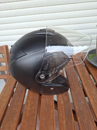 Casco Jet HJC Negro-Talla L