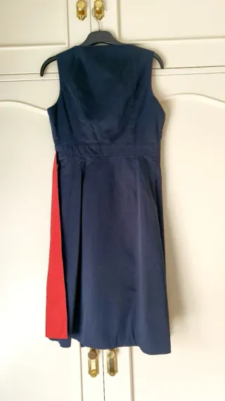 Vestido Carolina Herrera cruzado lazo