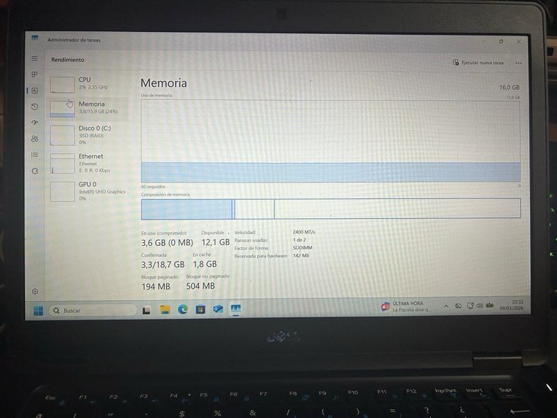 Dell Latitude 5490 Laptop + Cargador afbeelding 8
