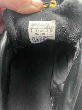 Botines Adidas Talla 42.5 Multicolor