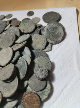 Lotto +150 Monete Romane Antiche