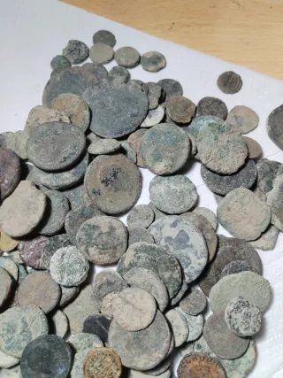 Lotto +150 Monete Romane Antiche