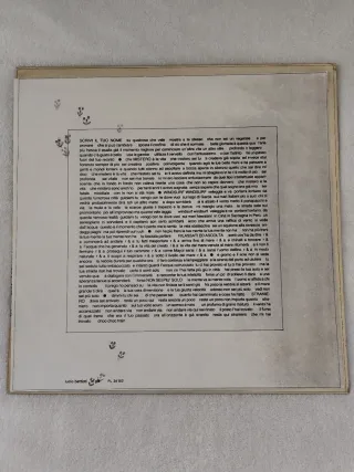 Lucio Battisti - E già LP 33 (Y ya) Spagna