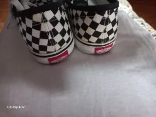 Zapatillas de lona a cuadros