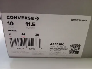 Converse One Star Pro Suede Rosa Talla 44