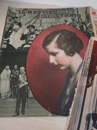 Set n. 8 Riviste Il Mattino Illustrato