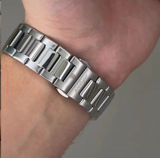 Reloj Hombre Verde y Plateado