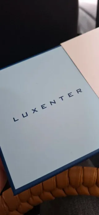 Pulsera Tennis Luxenter Azul y Plata