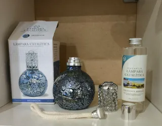 Lámpara Catalítica Mosaico Medianoche