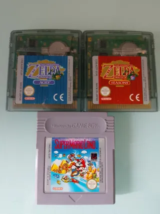 Consola Game Boy Rosa + 11 Juegos Más consola anti