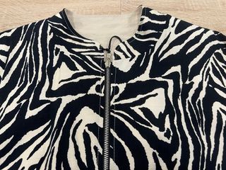 Giacca zebrata primaverile tg unica