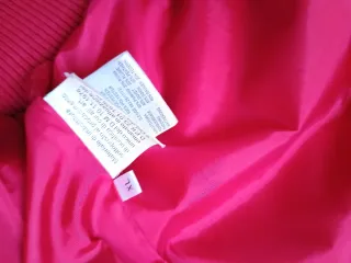 Cazadora Nickel&Dime roja plumas talla XL