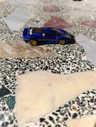 Hot Wheels Jaguar Azul